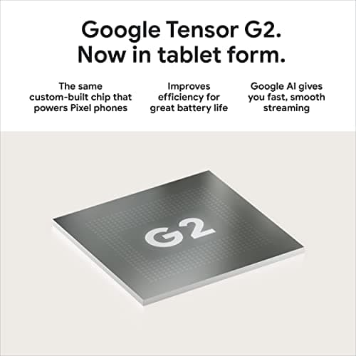 Google Pixel Tablet with Charging Speaker Dock - Android Tablet with 11-Inch Screen