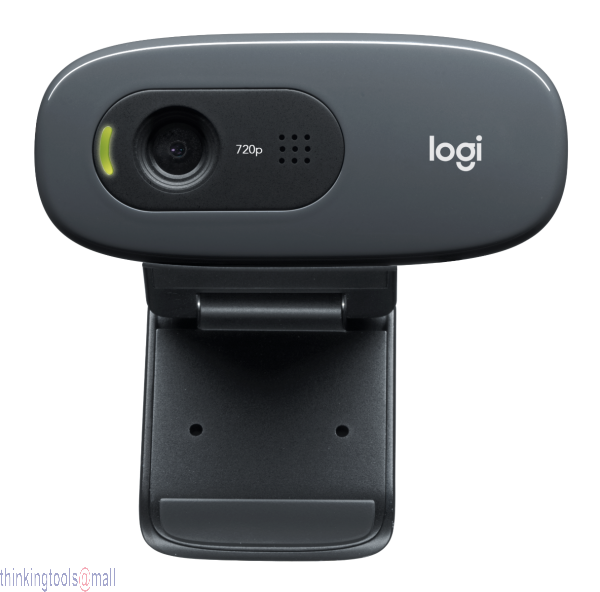 Logitech C270 HD Webcam Basic HD 720p video calling