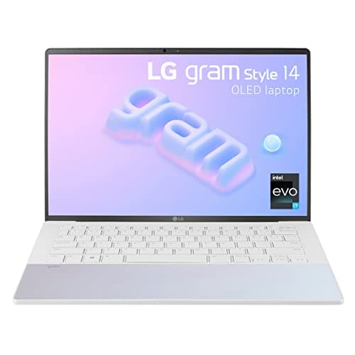 LG Gram Style 14” OLED Laptop, Intel 13th Gen Core i7 Evo Platform 32GB RAM, 1TB SSD