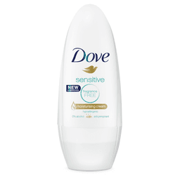 Dove Deodorant Roll-On Sensitive 40ml Pack of 6