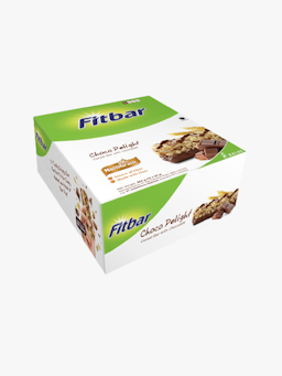 Fitbar 24g Multigrain Bar- Choco Delight | 12 Pack