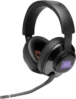 JBL Quantum 400 Black USB Over-Ear PC Gaming Headset with Game-chat Dial