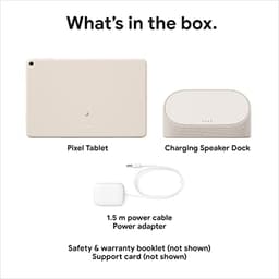 Google Pixel Tablet with Charging Speaker Dock - Android Tablet with 11-Inch Screen