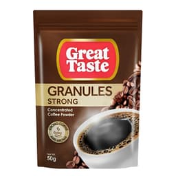 Great Taste Granules Instant Coffee I Premium Quality Coffee Granules for Perfect Cup (100g)