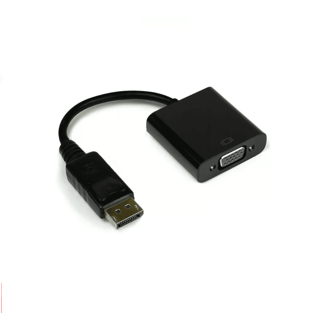 Allan Superstore DisplayPort (DP) Male to VGA Female Cable – 1080P, 60Hz HD Video Adapter