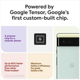 Google Pixel 6 5G Smartphone | 128GB Storage | Unlocked Android Phone | Dual Camera