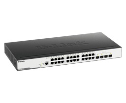 D-Link 28-Port Layer-2 Managed Gigabit Switch DGS-3000-28X