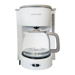 American Home ACM-M0819 0.8 Liters Coffee Maker - White