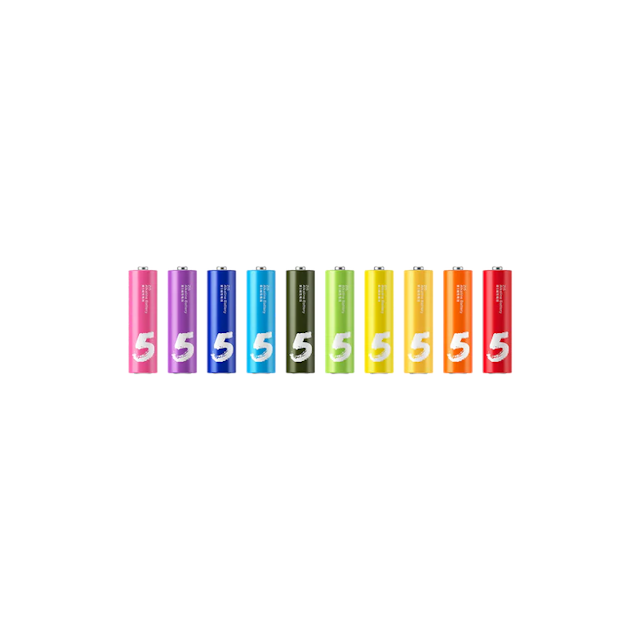Xiaomi AA Rainbow Batteries (10 Count)