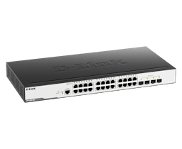 D-Link 28-Port Layer-2 Managed Gigabit Switch DGS-3000-28L