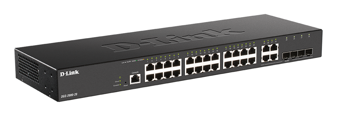 D-Link 28-Port Gigabit Managed Switches DGS-2000-28