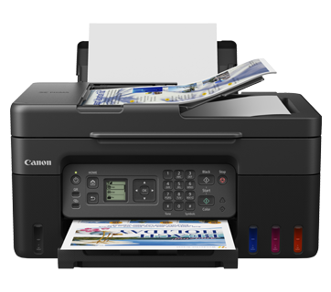 Canon PIXMA G4770 Wireless Refillable Ink Tank Printer with Fax for Low-Cost Printing