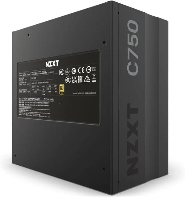 NZXT C750 Bronze (2021) 750W Bronze Semi-Modular ATX PSU PA-7B1BB-US