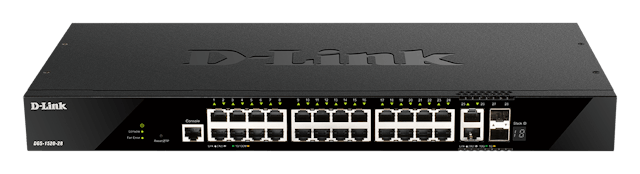 D-Link 28-Port Managed Smart Switch with PoE DGS-1520-28