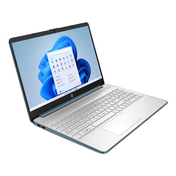 HP Laptop 15s-fq5218TU | Core i7-1255U - U15 | 16GB DDR4 2DM 3200 | 512GB PCIe value | Intel Iris Xe | 15.6 FHD | No ODD | W11 HOME | Spruce Blue | WARR 2-2-2/ MS Office Home & Student Preinstalled