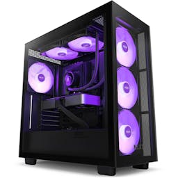 NZXT Kraken 280 RGB 280mm AIO Liquid Cooler with LCD Display and RGB Fans Black RL-KR280-B1