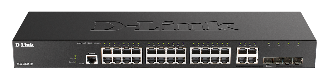 D-Link 28-Port Gigabit Managed Switches DGS-2000-28