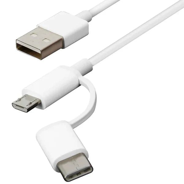 Xiaomi MI 2-in-1 USB Cable (Micro USB To Type C) 100CM SJX02ZM-100