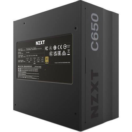 NZXT C650 Gold 650W Gold Fully-Modular ATX PSU PA-6G1BB-US