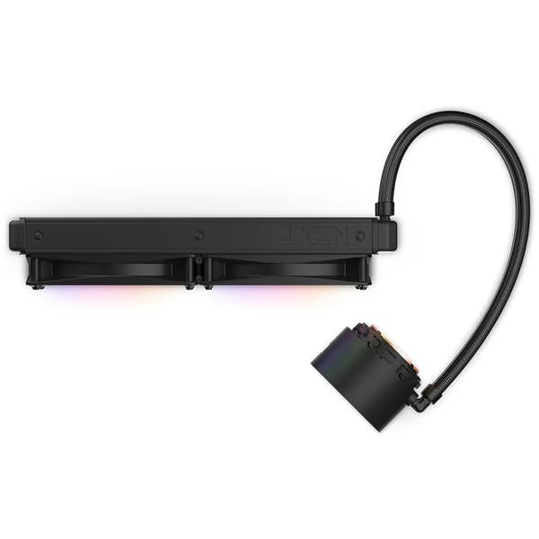 NZXT Kraken Elite 280 RGB AIO Liquid Cooler with LCD Display and RGB Fans Black RL-KR28E-B1