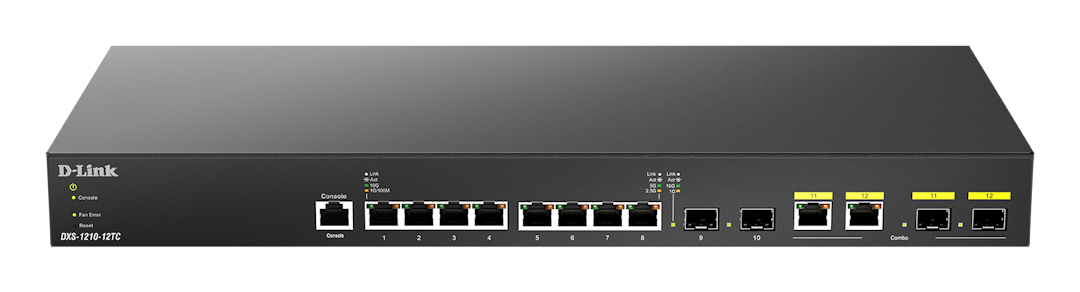 D-Link 10G Multi-Gigabit Smart Managed Switches DXS-1210-10TS