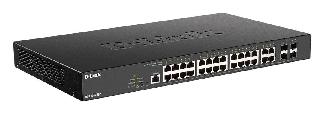 D-Link 28-Port Gigabit Managed Switches DGS-2000-28P