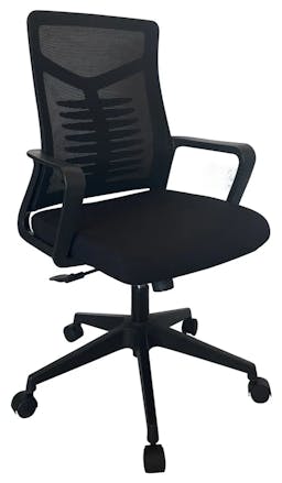 Cubix Executive Midback Mesh Chair with Armrests and Adjustable Gaslift, NX 2322