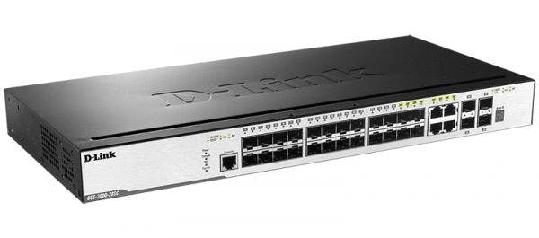 D-Link Layer 2 Gigabit Stackable Managed Switch DGS-3000-28SC
