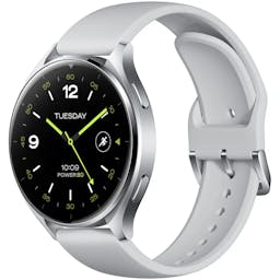 Xiaomi Watch 2 Silver Case with Gray TPU Strap