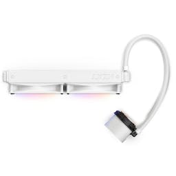 NZXT Kraken 280 RGB 280mm AIO Liquid Cooler with LCD Display and RGB Fans White RL-KR280-W1