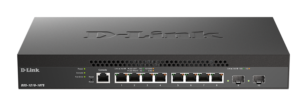 D-Link 10G Multi-Gigabit Smart Managed Switches DXS-1210-10TS