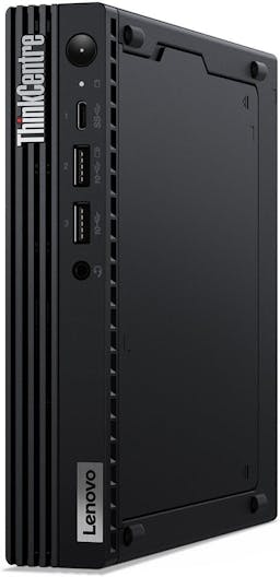 Lenovo ThinkCentre M70Q Gen 4 Mini Desktop Computer Bundle with Windows 11 Pro, Keyboard, Mouse, & 90 Watt Adapter M70QG4MN