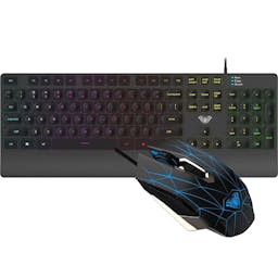 Aula T201 Wired Gaming Membrane Keyboard and Mouse Combo Set