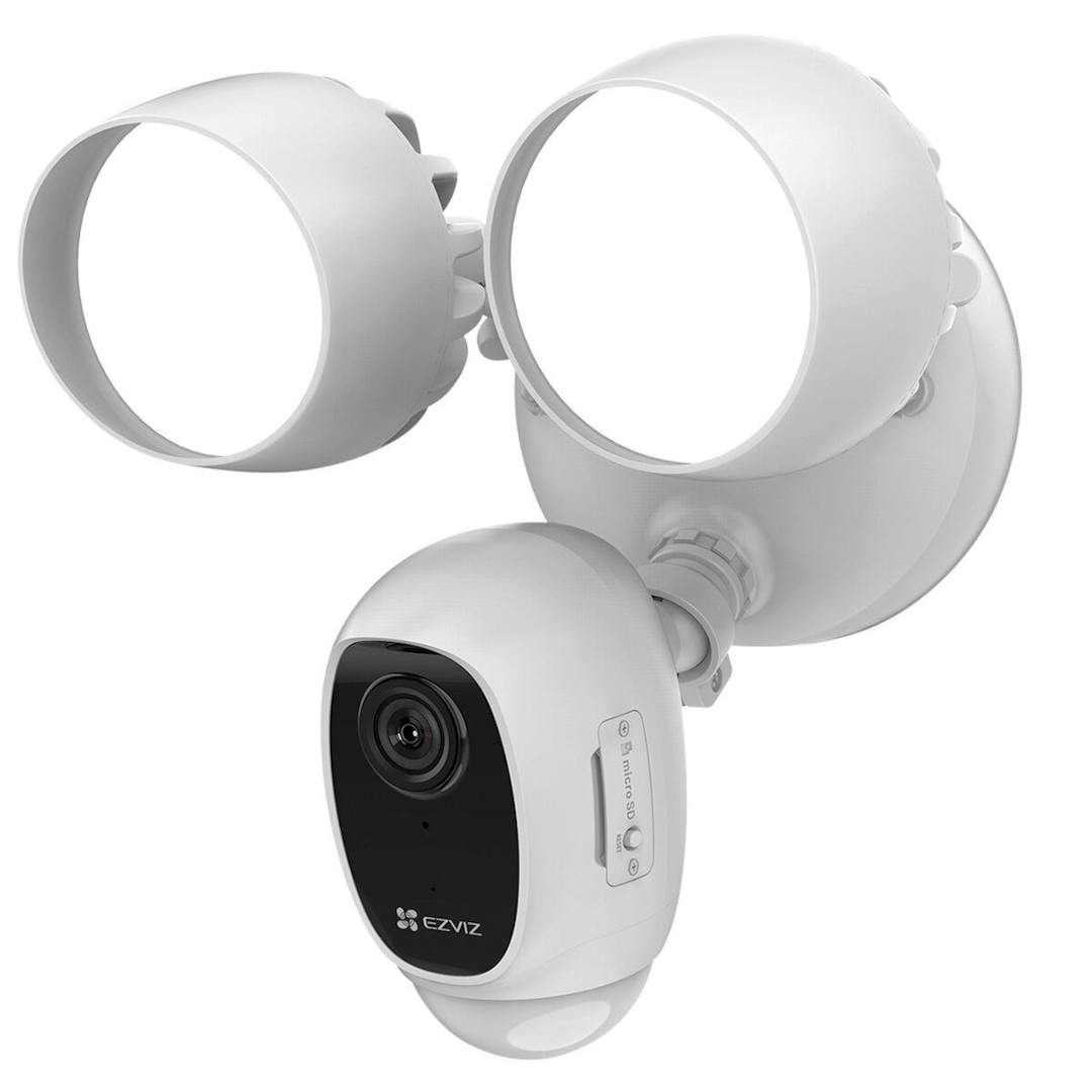 Ezviz LC1C Black & White Two-in-One Outdoor Security Solution