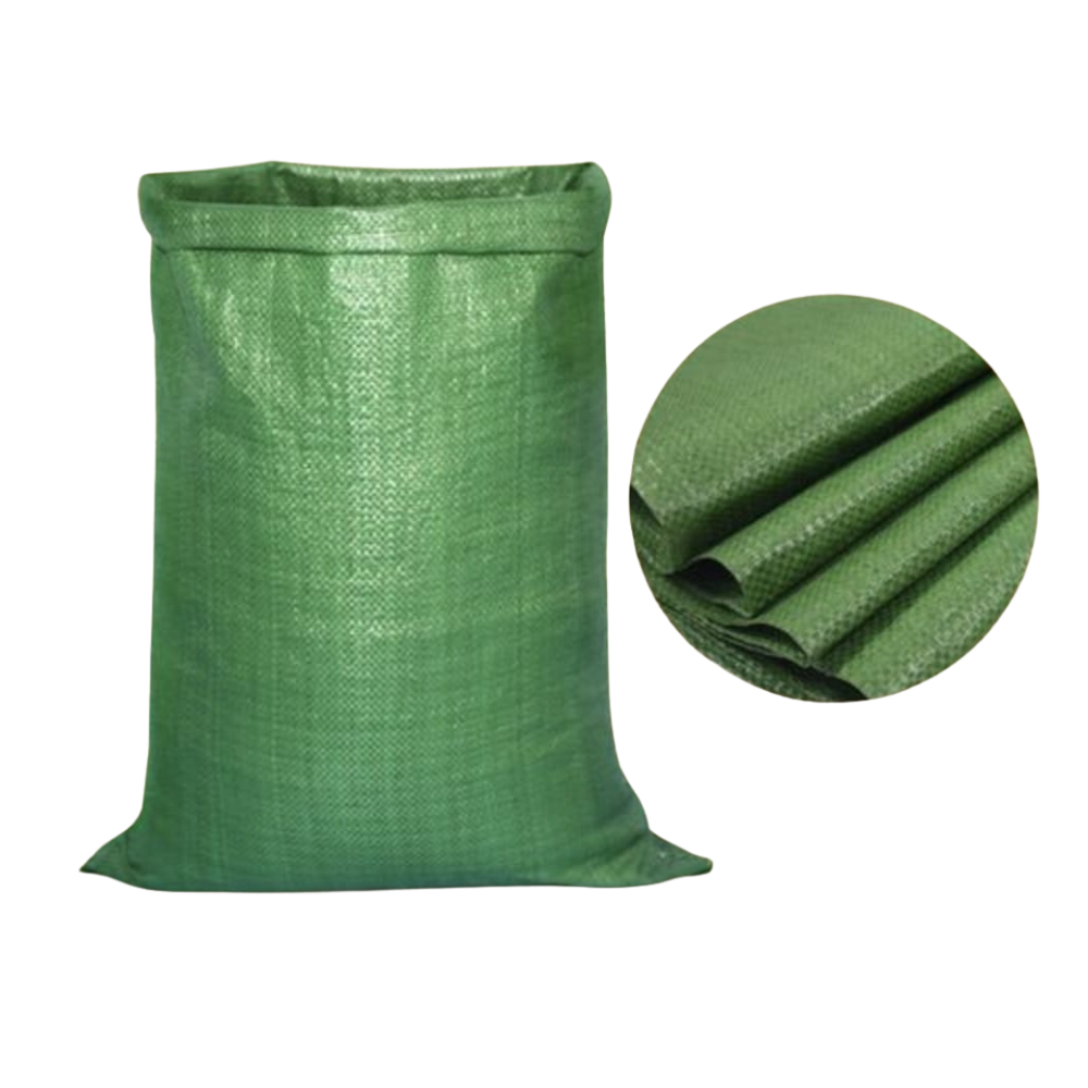 Sack 40" x 40" Polypropylene Sacks 100% recycled (Green)