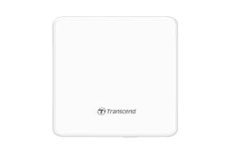 Transcend TS8XDVDS-K Slim Portable DVD Writer | White
