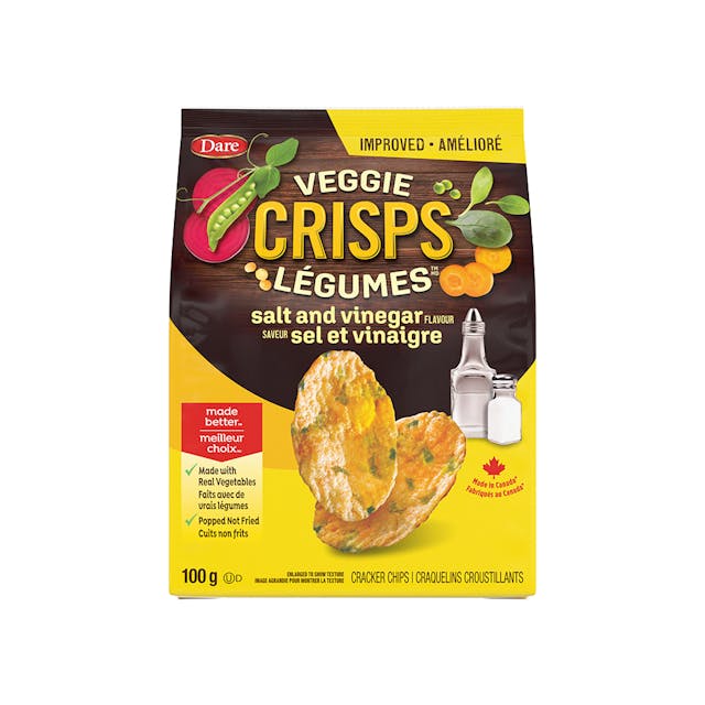 Dare Veggie Crisps Legumes Flavored Cracker Chips 100g