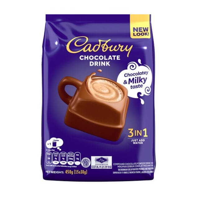 Cadbury 3-in-1 Chocolate Drink 30g x 15