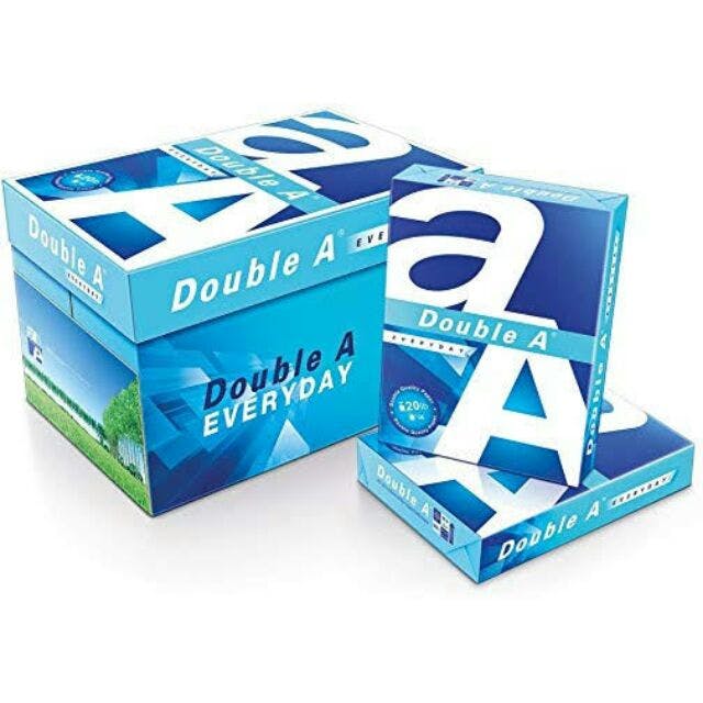 Double A Everyday Copy Paper 70gsm (5 Reams/Box) Short