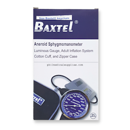 Baxtel Aneroid Sphygmomanometer and Stethoscope