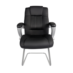 Gentleprince Fujiwara High-Back Visitor Chair D2405 | Black