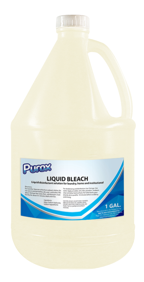 Purox Liquid Bleach (1 Gallon, 4/ Case)