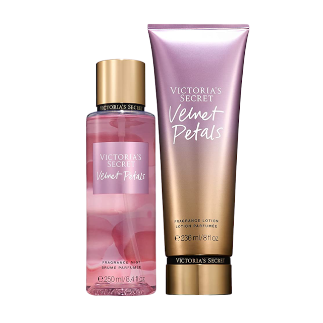 Victoria's Secret Velvet Petals Fragrance Lotion & Perfume Mist Set