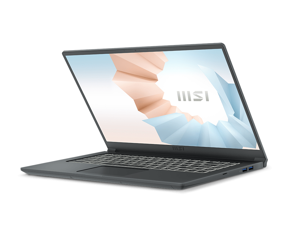 MSI Modern 15 A5M-249PH (Carbon Gray) Laptop - 15-inch FHD Display