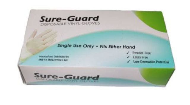Sure-Guard Vinyl Gloves