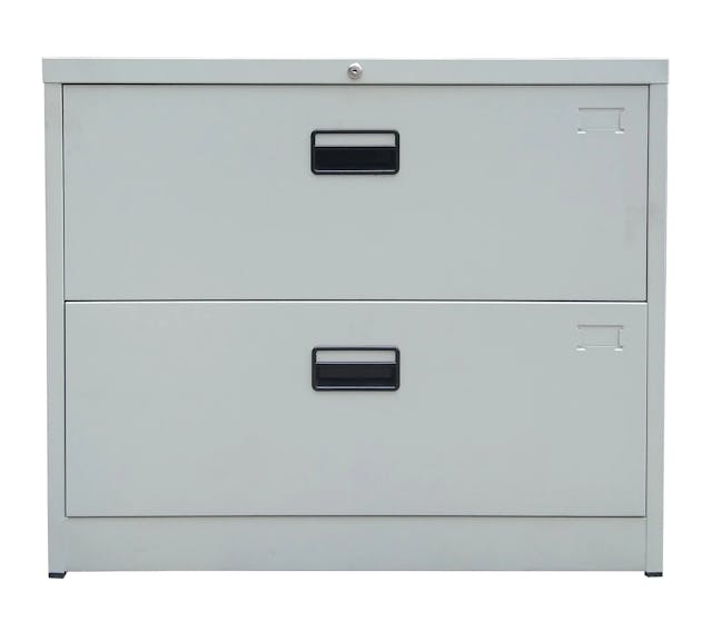 2 Drawer Steel Lateral Filing Cabinet