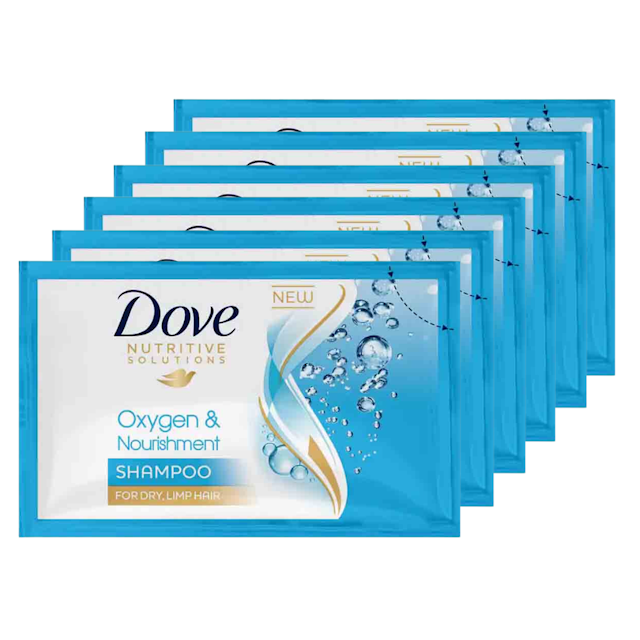 Dove Nutritive Solutions Oxygen & Nourishment Shampoo 10ml | 6pcs