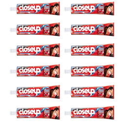 Close Up Anti-Bacterial Toothpaste Red Hot 25ml Pack of 12