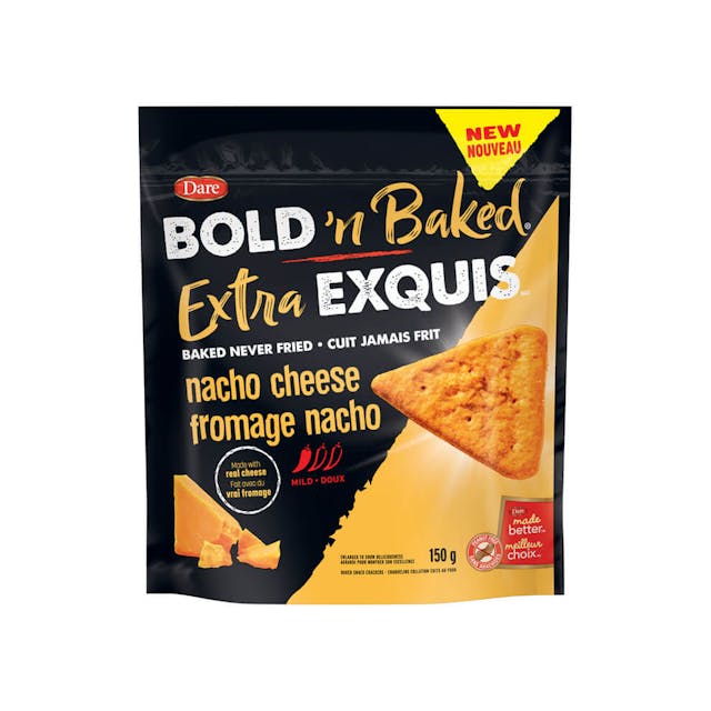 Dare Bold 'n Baked Flavored Crackers 150g
