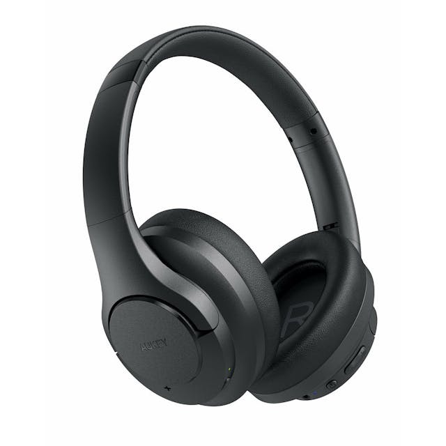 AUKEY EP-N12 ANC Hybrid Active Noise Cancelling Headphones | Black